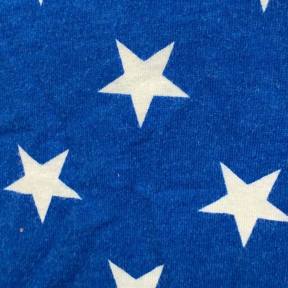 Snooze Button USA Blue Star Sleep Shirt Night Gown - Picture 6 of 8